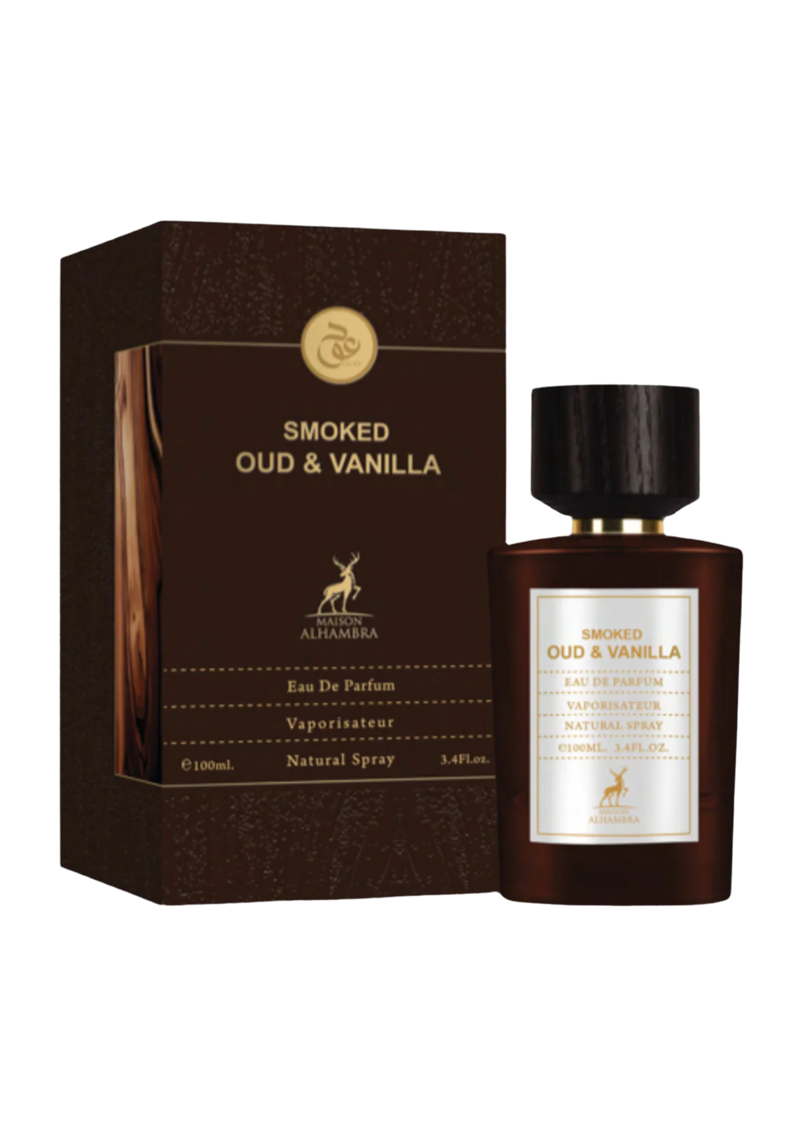 Eau de parfum Smoked Oud & Vanilla - Maison Alhambra 100 ML