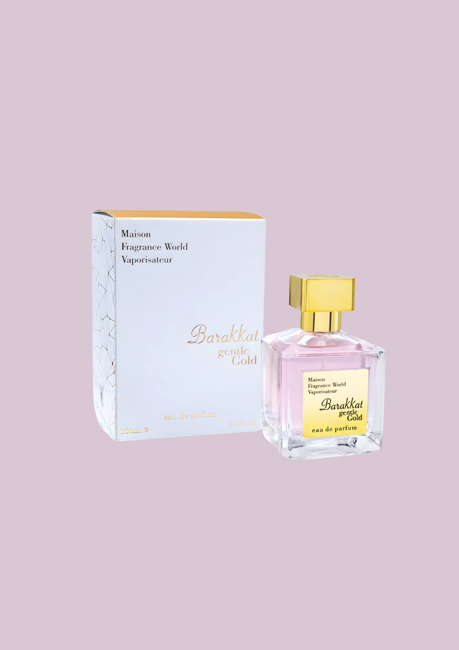 Eau de Parfum Barakkat Gentle Gold - Fragrance World 100ML