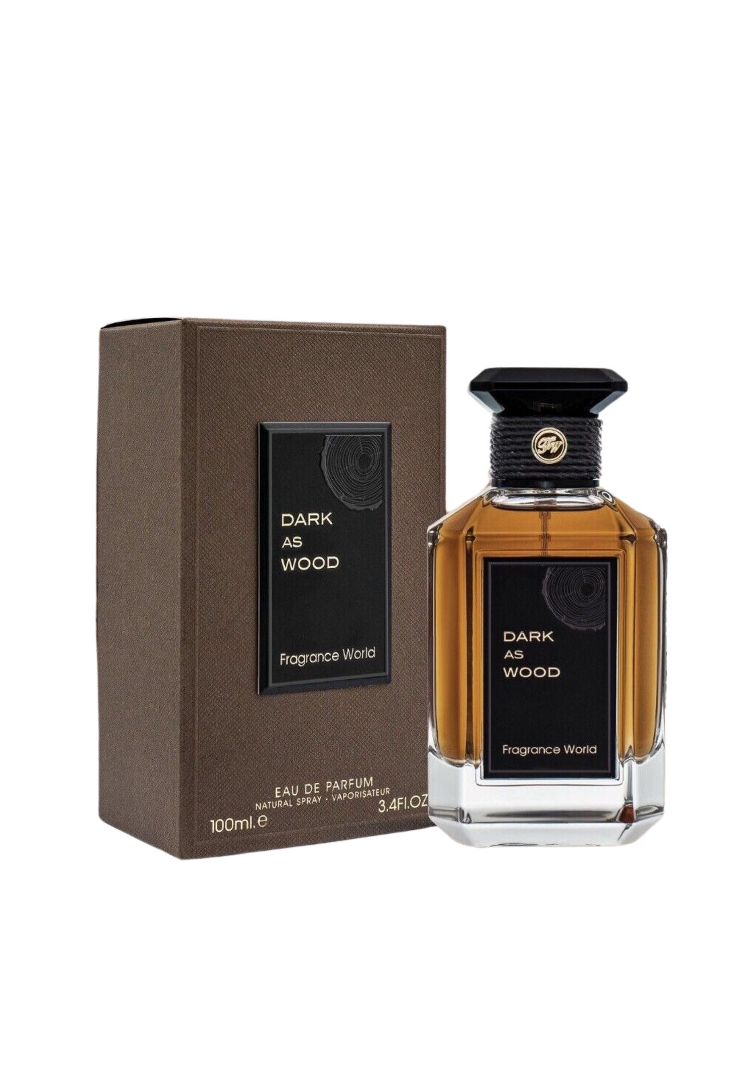 Eau de Parfum Dark as Wood - Fragrance World 100ML