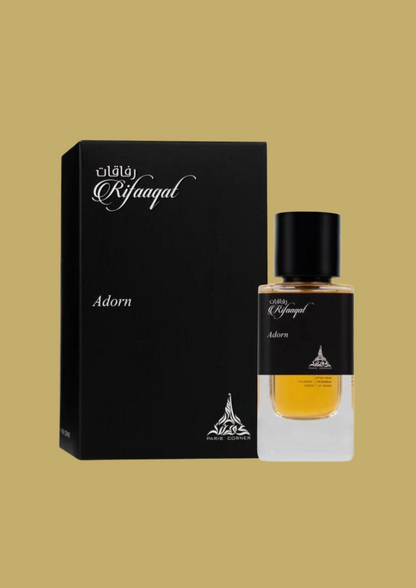 Eau de Parfum Rifaaqat Adorn - Paris Corner 85 ML