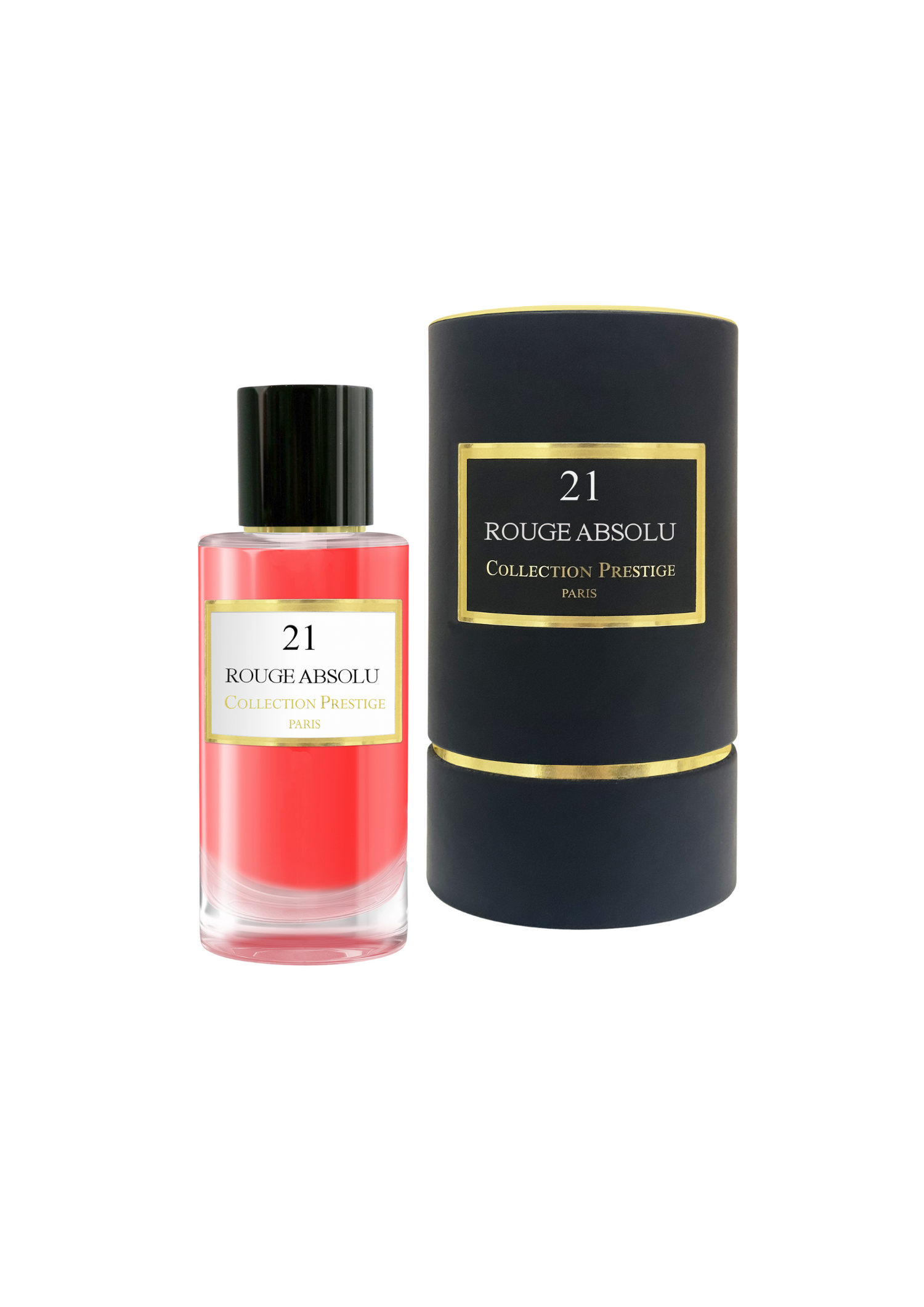 Eau de Parfum Rouge Absolu N°21 - Collection Prestige Paris 50 ML