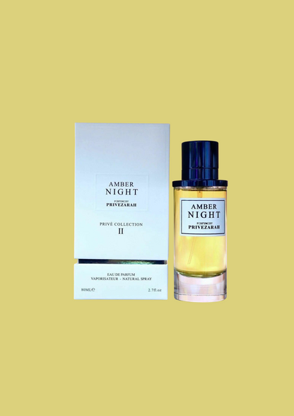 Eau de Parfum Amber Night - Privezarah 80 ML