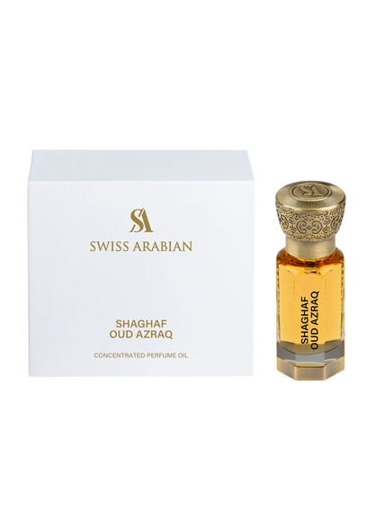 Huile Parfumé OUD AZRAQ - Swiss Arabian 12 ML