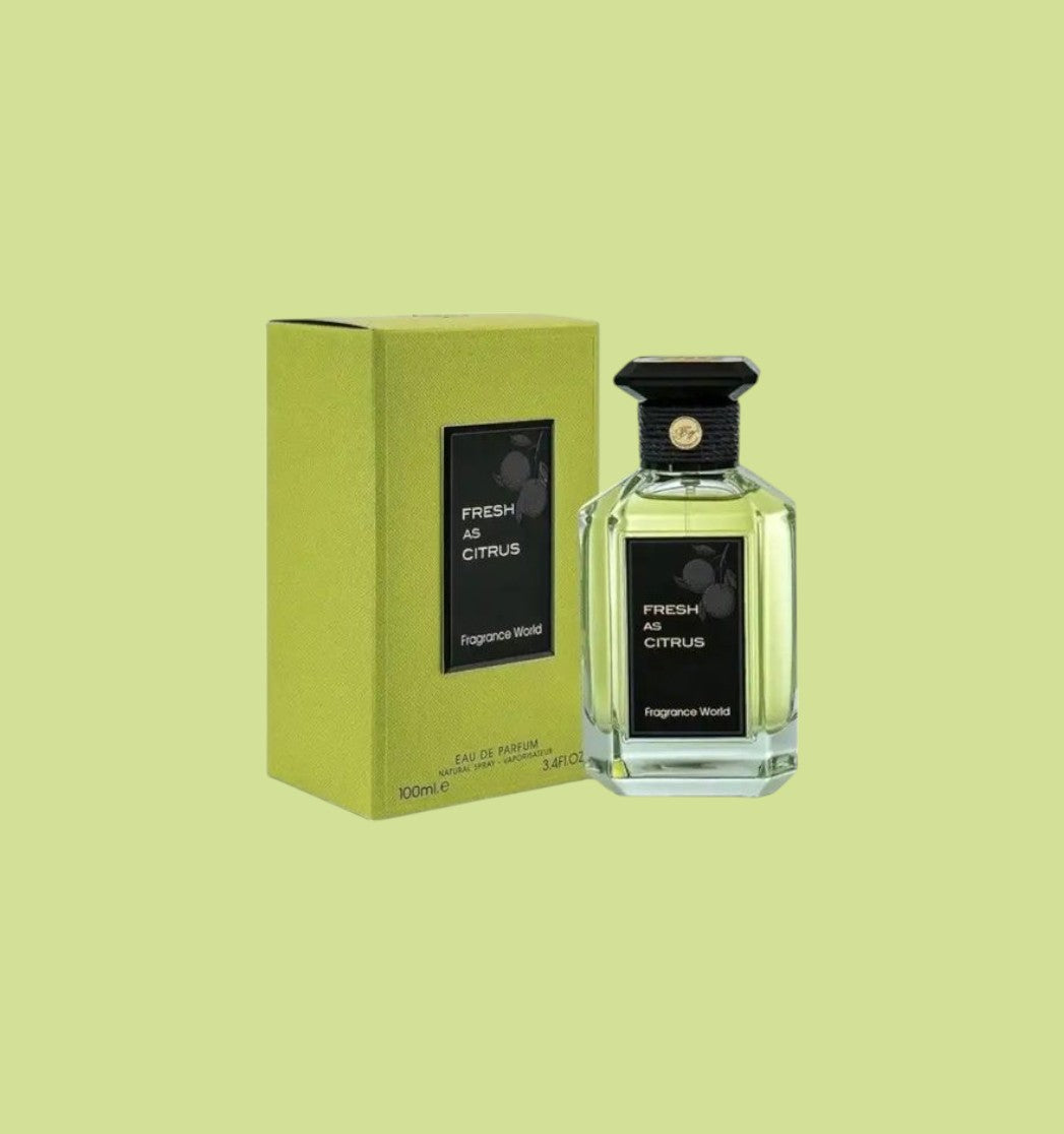 Eau de Parfum Fresh As Citrus - Fragrance World 100 ML